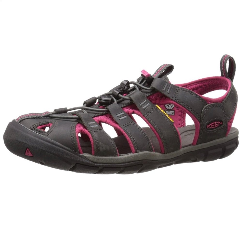 NWB Keen Clearwater CNX Leather Sandals Wmns Sz 5 - Picture 4 of 9